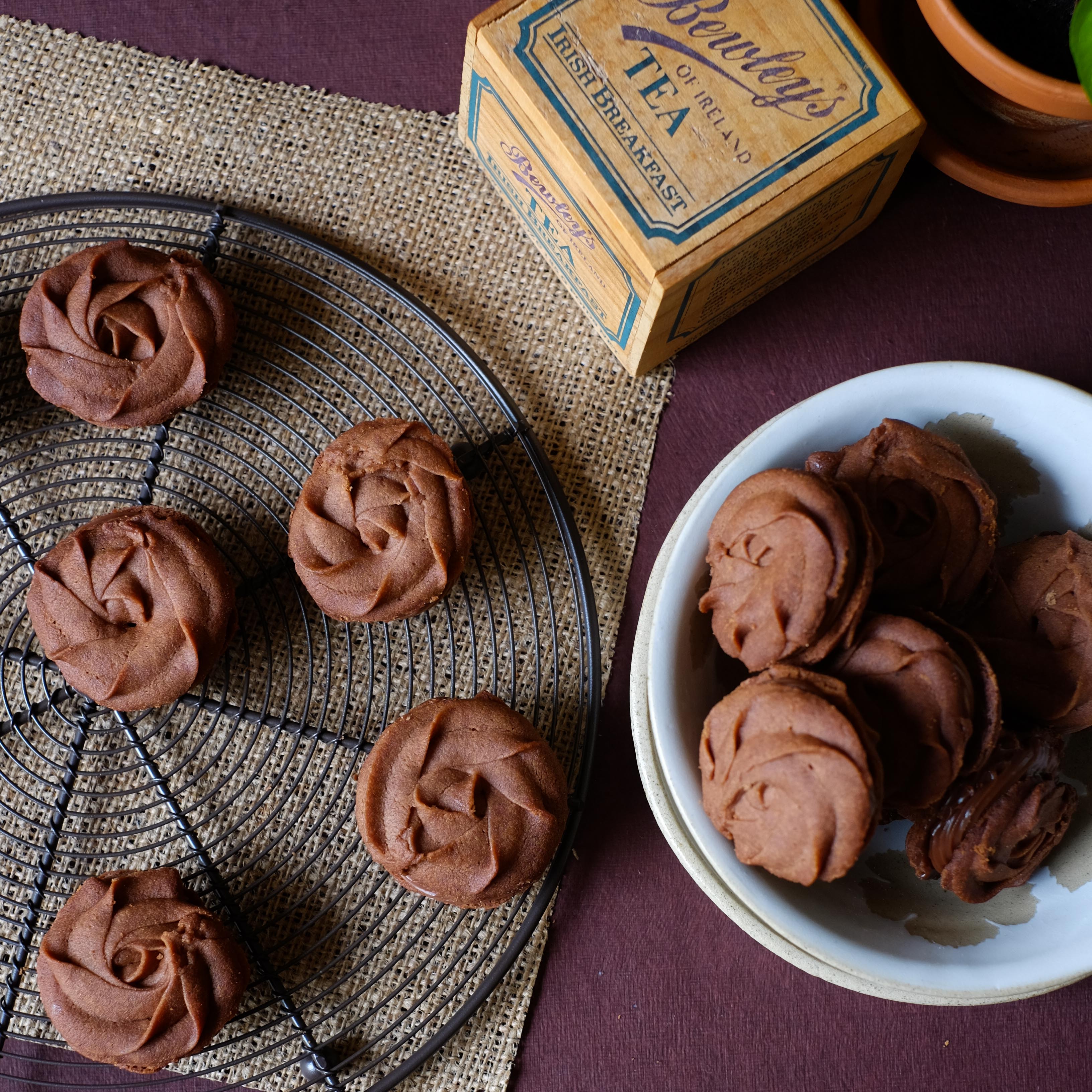 The Best Ever Chocolate Viennese Whirls You Can Make At Home Patisserie Makes Perfect 
