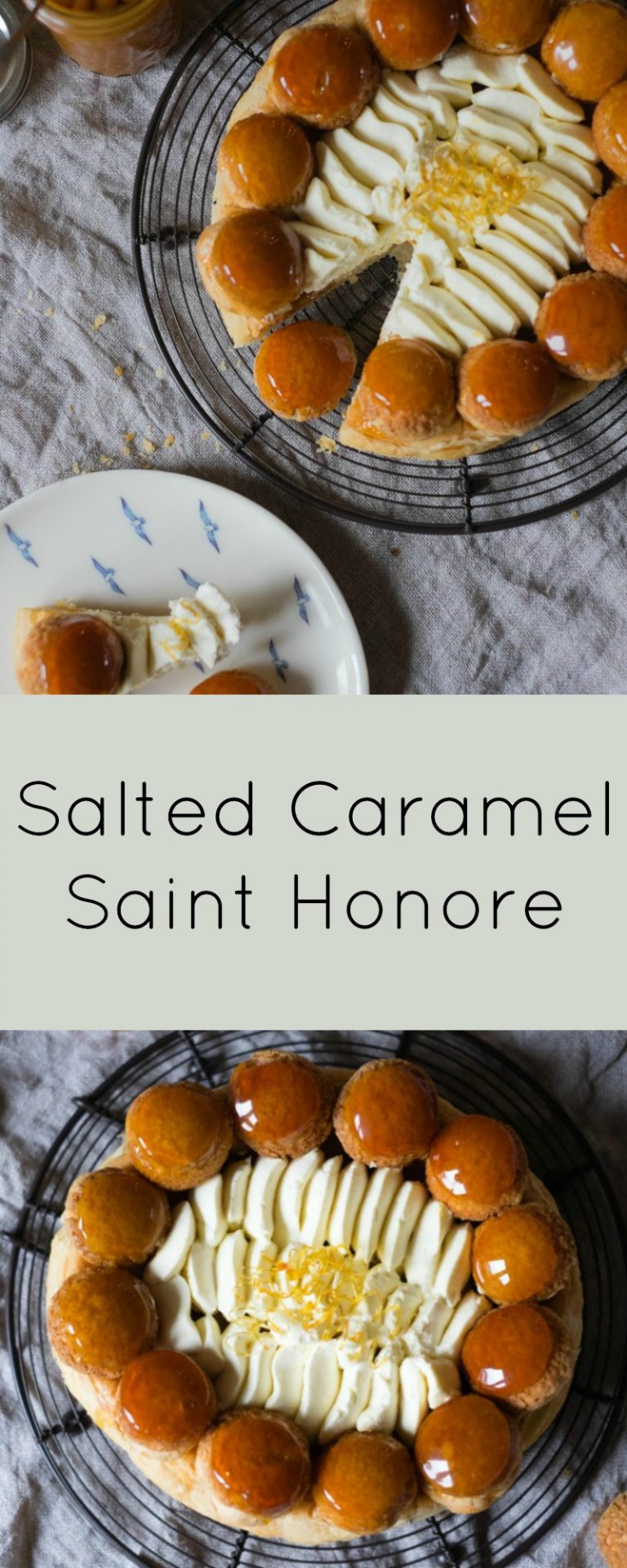 Salted Caramel St Honore - Giveaway - Patisserie Makes Perfect