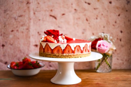 This Is The Simplest No-Bake Strawberry Cheesecake Ever- Patisserie ...